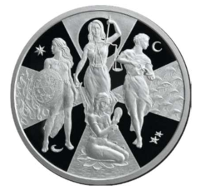 Silver Shield - Four Cardinal Virtues - Cardinal Virtues