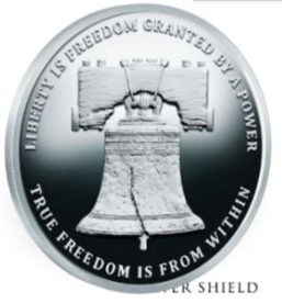 Silver Shield - Monumental Truth - Liberty Bell