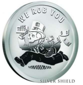 Silver Shield - Pyramid Of Power - We Rob You