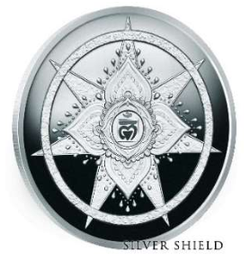 Silver Shield - Seven Chakras - Root Chakra