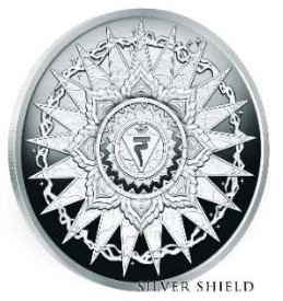 Silver Shield - Seven Chakras - Solar Plexus Chakra