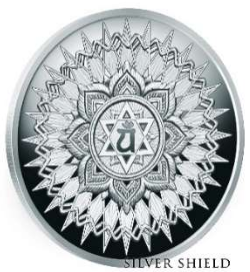 Silver Shield - Seven Chakras - Heart Chakra