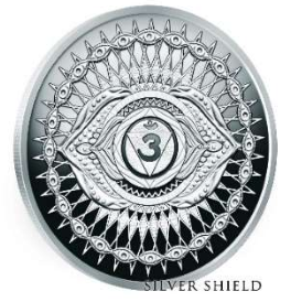 Silver Shield - Seven Chakras - Third Eye Chakra