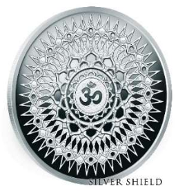 Silver Shield - Seven Chakras - Crown Chakra