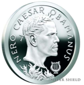 Silver Shield - Nero Caesar Obamanus