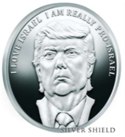 Silver Shield - Trump Prophecy - I Love Israel